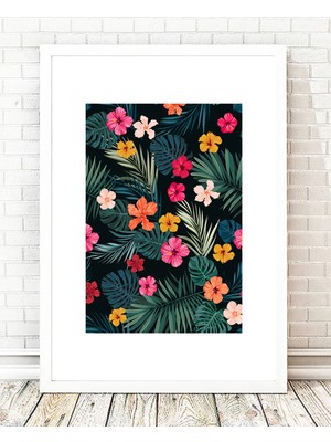 Tablo center Beyaz Çerçeveli Tablo - 24x29cm