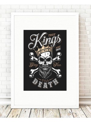 Tablo center Beyaz Çerçeveli Tablo - 24x29cm