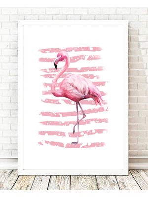 Tablo center Beyaz Çerçeveli Tablo - 24x29cm