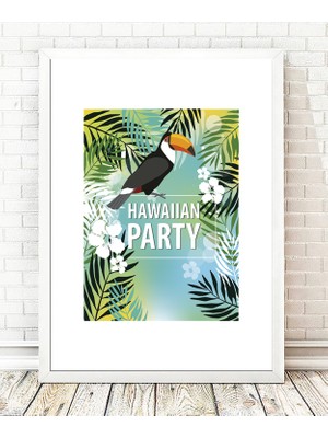 Tablo center Beyaz Çerçeveli Tablo - 24x29cm