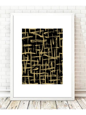 Tablo center Beyaz Çerçeveli Tablo - 24x29cm