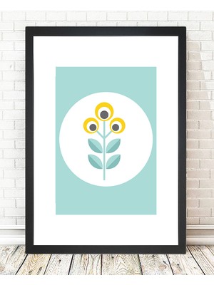 Tablo center Siyah Çerçeveli Tablo - 24x29cm