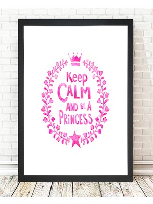 Tablo center Siyah Çerçeveli Tablo - 24x29cm