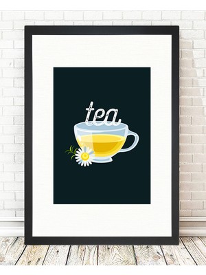 Tablo center Siyah Çerçeveli Tablo - 24x29cm