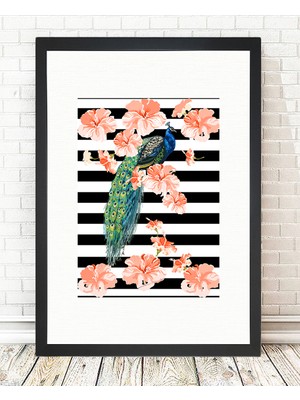 Tablo center Siyah Çerçeveli Tablo - 24x29cm