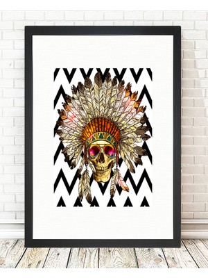 Tablo center Siyah Çerçeveli Tablo - 24x29cm