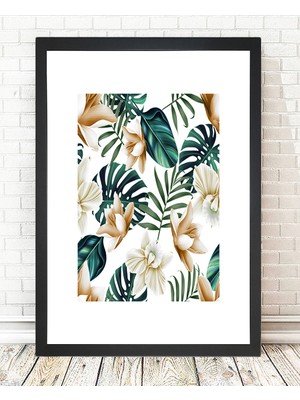 Tablo center Siyah Çerçeveli Tablo - 24x29cm