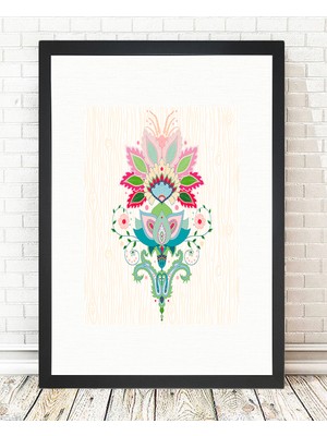 Tablo center Siyah Çerçeveli Tablo - 24x29cm