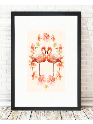 Tablo center Siyah Çerçeveli Tablo - 24x29cm