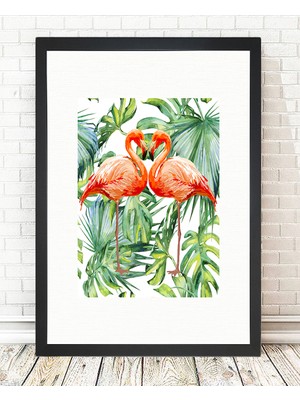 Tablo center Siyah Çerçeveli Tablo - 24x29cm