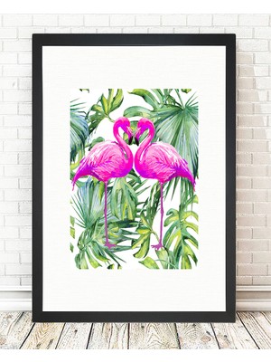 Tablo center Siyah Çerçeveli Tablo - 24x29cm