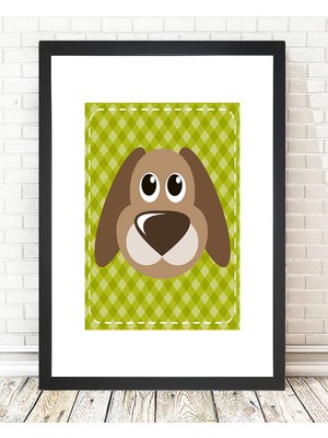 Tablo center Siyah Çerçeveli Tablo - 24x29cm