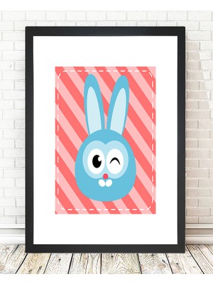 Tablo center Siyah Çerçeveli Tablo - 24x29cm