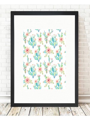 Tablo center Siyah Çerçeveli Tablo - 24x29cm