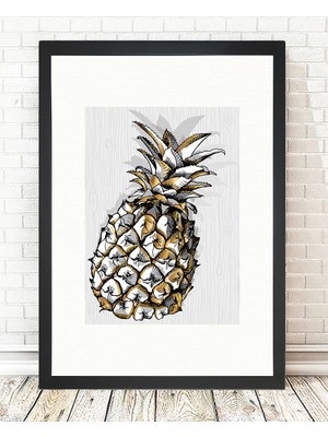 Tablo center Siyah Çerçeveli Tablo - 24x29cm