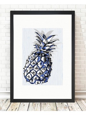 Tablo center Siyah Çerçeveli Tablo - 24x29cm