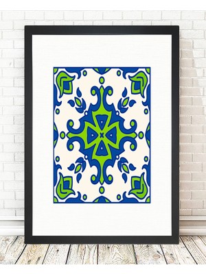 Tablo center Siyah Çerçeveli Tablo - 24x29cm