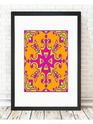 Tablo center Siyah Çerçeveli Tablo - 24x29cm