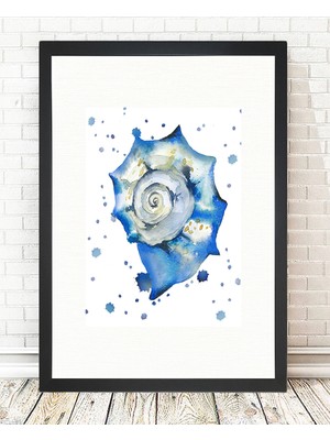 Tablo center Siyah Çerçeveli Tablo - 24x29cm