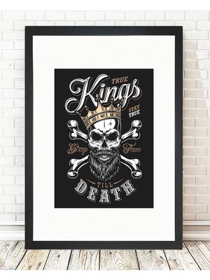 Tablo center Siyah Çerçeveli Tablo - 24x29cm