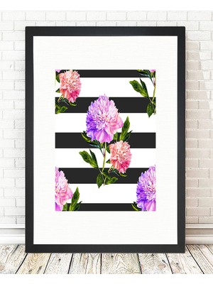 Tablo center Siyah Çerçeveli Tablo - 24x29cm