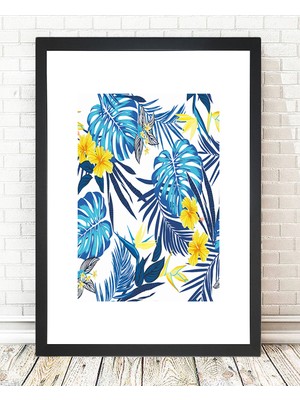 Tablo center Siyah Çerçeveli Tablo - 24x29cm