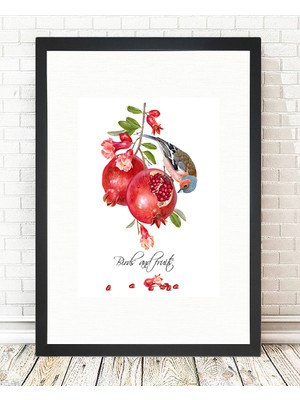 Tablo center Siyah Çerçeveli Tablo - 24x29cm