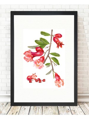 Tablo center Siyah Çerçeveli Tablo - 24x29cm