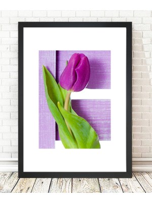 Tablo center Siyah Çerçeveli Tablo - 24x29cm