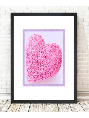 Tablo center Siyah Çerçeveli Tablo - 24x29cm