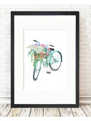 Tablo center Siyah Çerçeveli Tablo - 24x29cm