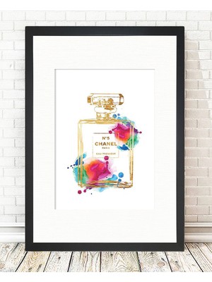 Tablo center Siyah Çerçeveli Tablo - 24x29cm