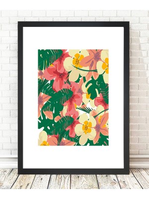 Tablo center Siyah Çerçeveli Tablo - 24x29cm