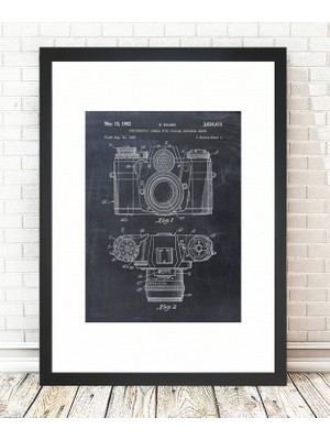 Tablo center Siyah Çerçeveli Tablo - 24x29cm