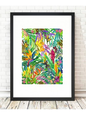 Tablo center Siyah Çerçeveli Tablo - 24x29cm