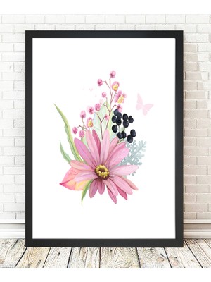 Tablo center Siyah Çerçeveli Tablo - 24x29cm