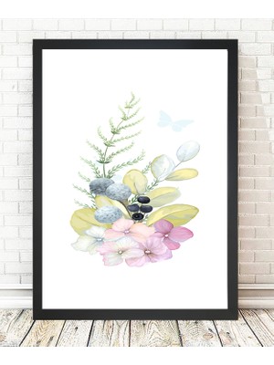 Tablo center Siyah Çerçeveli Tablo - 24x29cm