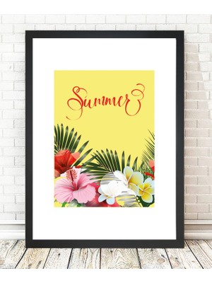 Tablo center Siyah Çerçeveli Tablo - 24x29cm