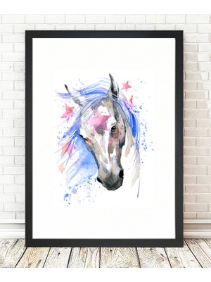 Tablo center Siyah Çerçeveli Tablo - 24x29cm