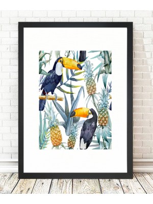 Tablo center Siyah Çerçeveli Tablo - 24x29cm