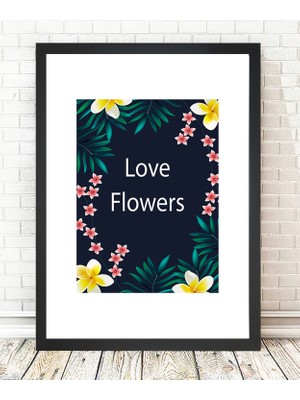 Tablo center Siyah Çerçeveli Tablo - 24x29cm