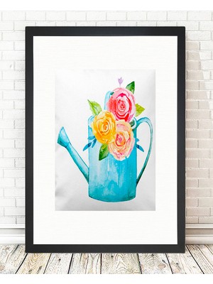 Tablo center Siyah Çerçeveli Tablo - 24x29cm