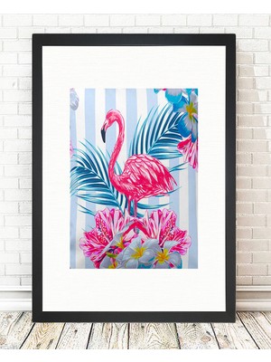 Tablo center Siyah Çerçeveli Tablo - 24x29cm