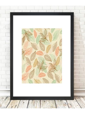 Tablo center Siyah Çerçeveli Tablo - 24x29cm