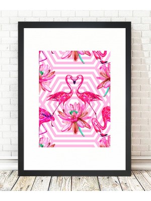 Tablo center Siyah Çerçeveli Tablo - 24x29cm