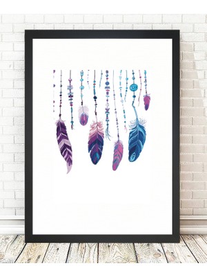 Tablo center Siyah Çerçeveli Tablo - 24x29cm