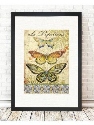 Tablo center Siyah Çerçeveli Tablo - 24x29cm