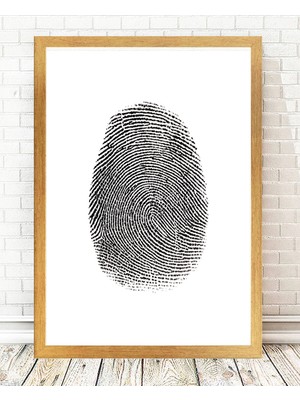 Tablo center Altın Varak Çerçeveli Tablo - 24x29cm