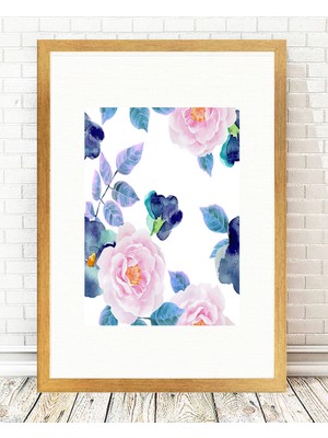 Tablo center Altın Varak Çerçeveli Tablo - 24x29cm