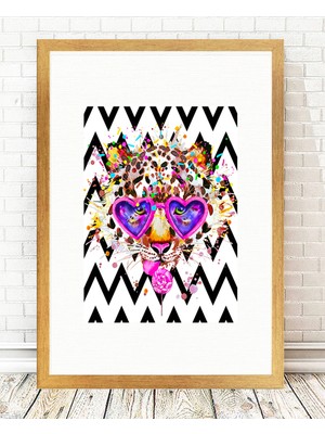 Tablo center Altın Varak Çerçeveli Tablo - 24x29cm